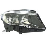 PROPOSTEONLINE Feu conçu pour Mercedes GLA X156 2013 côté passager H7-H15 halogène avec moteur électrique Parabole noire A1569061200