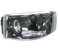 PROPOSTEONLINE Feu conçu pour Renault TRUCK D WIDE '13 Gauche H7-H15 halogène pred. pour règles. électrique Parabole noire 7421554749