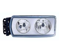 PROPOSTEONLINE Phare réalisé pour Iveco STRALIS de l'année 2002 côté passager H7-H7 halogène préparé pour réglage électrique 41221015