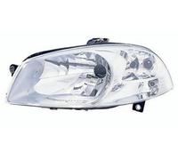 PROPOSTEONLINE Phare réalisé pour SIENA/STRADA PICK-UP côté conducteur H4 halogène avec réglage manuel Parabole chromé 51878372