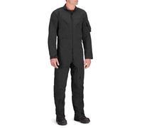 Propper Men's Tall Size Poly Cotton Twill 27/P Flyers Coverall, Black, Large Long