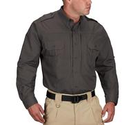 Propper táctica hombres de manga larga Regular Shirt, hombre, color Gris oscuro, tamaño extra-large