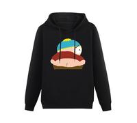 propr Fashion Printed Hoodie Funny Hoody Men's South-Park Cartmans Black M
