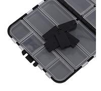 Propre et bien rangé à l'intérieur de 26 compartiments individuels Boîte de rangement légère pour leurres, boîte de rangement en plastique pour appâts, pour la pêche à la ligne