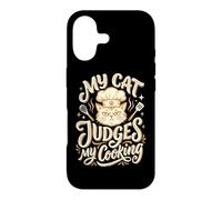 Propriétaire de Chat Mon Chat juges cuisinant Les Amoureux des Chats Chef Coque pour iPhone 17