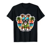 Propriétaire de chien American Staffordshire Terrier Summer Vibes Vacay T-Shirt