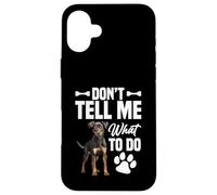 Propriétaire de chien, amoureux des chiots Tell Me Pet Lover Australian Kelpie Coque pour iPhone 16 Plus
