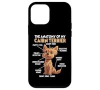 Propriétaire de Chien Cairn Terrier T Anatomie Terrier Coque pour iPhone 12 Mini