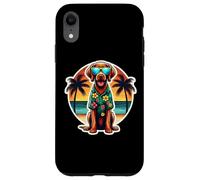 Propriétaire de chien Vizsla à poil dur Summer Vibes Vacation Vacances Coque pour iPhone XR