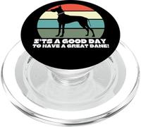 Propriétaire de Dogue Allemand, drôle It's A Good Day to Have A Great Dane PopSockets PopGrip pour MagSafe