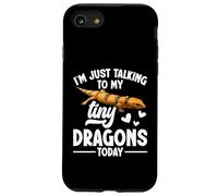 Propriétaire de lézard Parlant au Reptile gardant Le Skink à Bandes de Peter Coque pour iPhone SE (2020) / 7/8