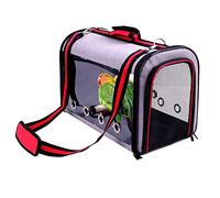 PROPRIÉTAIRE DE VOYAGE Oiseau porteur oiseau cage portable et respirant tourisme en plein air Transparent Oiseau Cause Cage Valise ÉCRAN DE VOYAGE DE PAGES D'ÉCRAN