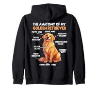 Propriétaire d'un Chien Golden Retriever T Anatomie du Sweat à Capuche