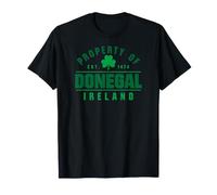 Propriété de Donegal Irlande Est. 1474 Shamrock GG T-Shirt