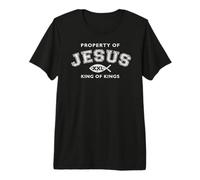 Propriété de Jésus Roi des Rois XXL T-Shirt Haut de Gamme