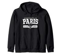 Propriété de Paris Ville Lumière en Français Sweat à Capuche