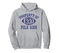 Propriété de Polk High Football 33 Ans sans Madame Bundy Sweat à Capuche
