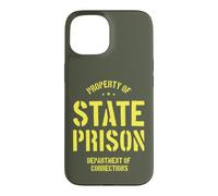 Propriété des Services correctionnels des prisons d'État : Funny Coque pour iPhone 15