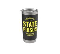 Propriété des services correctionnels des prisons d'État : Funny Gobelet isotherme en acier inoxydable double paroi