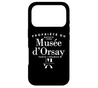 Propriété du Musée D'Orsay Art Museum Paris France Depuis 1986 Coque pour iPhone 17 Pro