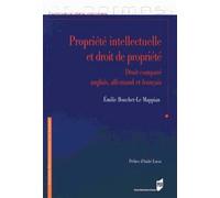 Propriete intellectuelle et droit de propriete - Pur - Presses Universitaires Rennes - broché - Etude