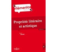 Propriété littéraire et artistique 4ème édition - Pierre Sirinelli - Dalloz - broché - Etude
