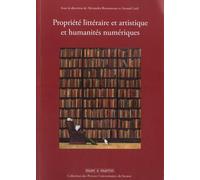 Propriété littéraire et artistique et humanités numériques
