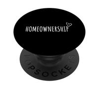 Propriété Nouvelle Maison Immobilier Propriété Maison Keys Pride PopSockets PopGrip Adhésif