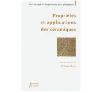 Proprietes Et Applications Des Ceramiques