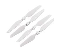 Propriétés Pliables à libération Rapide de 4pcs compatibles avec Les Accessoires de Drones Quadcopter X8 SE RC(White)