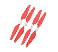 Propriétés Pliables à libération Rapide de 4pcs compatibles avec Les Accessoires de Drones Quadcopter X8 SE RC(Red)