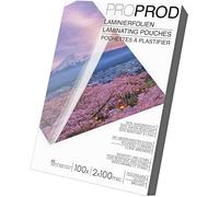 Proprod - Pochettes De Plastification Brillantes A3 2x100 Microns , Pack De 100 - L'emballage Peut Varier
