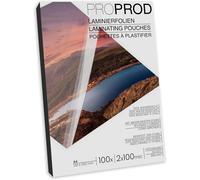 Proprod - Pochettes De Plastification Brillantes A4 2x100 Microns , Pack De 100 - L'emballage Peut Varier
