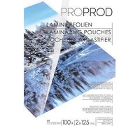 Proprod - Pochettes De Plastification Brillantes A4 2x125 Microns , Pack De 100 - L'emballage Peut Varier