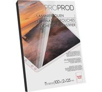 Proprod - Pochettes De Plastification Brillantes/ Pré-Perforé Pour Classeur (11 Trous) / A4 2x125 Microns , Pack De 100 - L'emballage Peut Varier