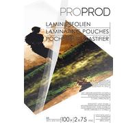 Proprod - Pochettes De Plastification Glossy A3 75/80 Microns , Pack De 100 - L'emballage Peut Varier