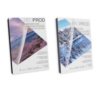 PROPROD Premium Pack de 100 Pochettes de plastification A3 100 microns (2x100) & Premium Pack de 100 Pochettes de plastification A4 125 microns finition brillante