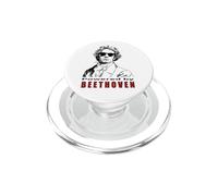 Propulsé par Beethoven Funny Classical Music Composer PopSockets PopGrip pour MagSafe