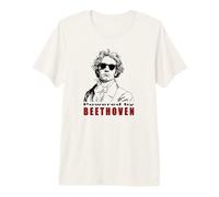 Propulsé par Beethoven Funny Classical Music Composer T-Shirt Haut de Gamme