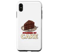 Propulsé par Cake Lover Funny Dessert Fudge Coque pour iPhone XS Max