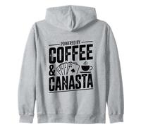 Propulsé par Canasta et Coffee Card Game Canasta Lover Card Sweat à Capuche