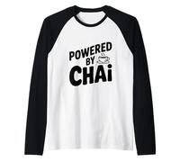 Propulsé par Chai Tea Lovers Funny Manche Raglan