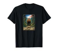 Propulsé par Coffee and Liberty T-Shirt