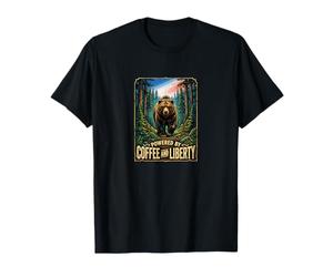 Propulsé par Coffee and Liberty T-Shirt