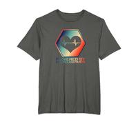 Propulsé par des pièces recyclées Cadeau de survivant de greffe de cœur T-Shirt