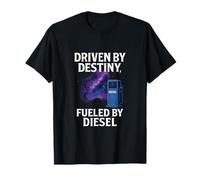 Propulsé par Destiny, alimenté par Diesel Truckers Design T-Shirt