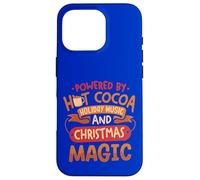 Propulsé par Hot Cocoa, Holiday Music & Christmas Magic Coque pour iPhone 16 Pro