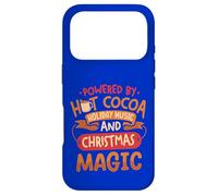 Propulsé par Hot Cocoa, Holiday Music & Christmas Magic Coque pour iPhone 17 Pro