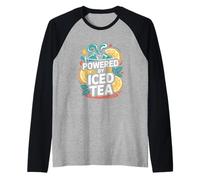 Propulsé par Iced Tea Citrus Splash Fun Manche Raglan