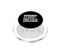Propulsé par Jésus Fier à l'aventurier Christian Faith PopSockets PopGrip pour MagSafe